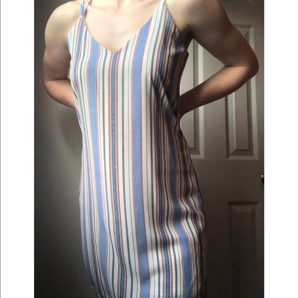 Xhileration Striped Sun Dress